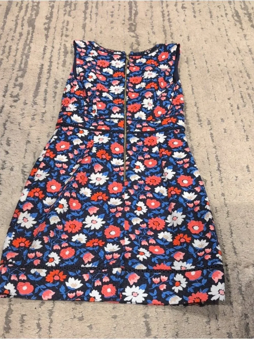 Kate Spade Shore Thing daisy Floral jacquard sheath dress